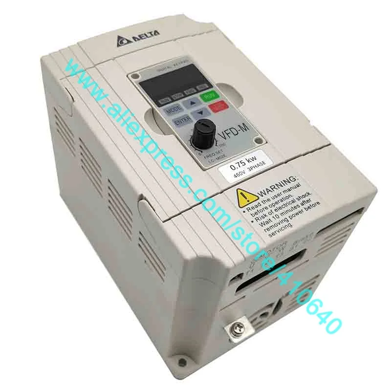 Инвертор VFD007M43B 750 Вт 3 фазы от 380 В до 460 номинальный ток А подлинный инвертор Delta