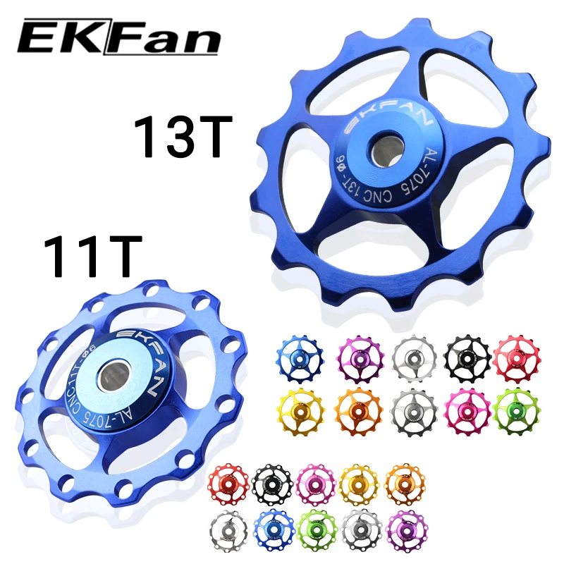 Шкив заднего переключателя передач для горных велосипедов 2 шт. 11 Т 13 т подшипник