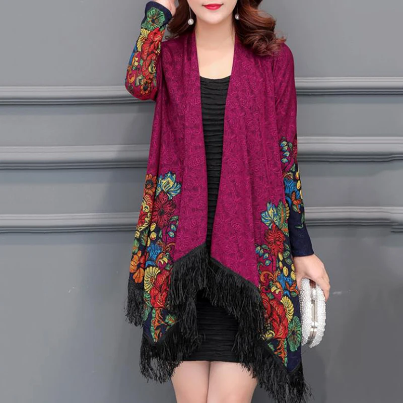 Женская Свободная блузка с цветочным принтом летнее повседневное шифоновое