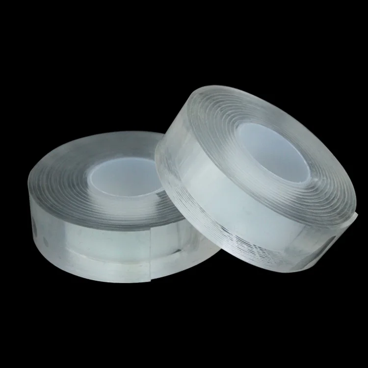 

Nano magic Tape Double Sided Tape Transparent NoTrace Reusable Waterproof Adhesive Tape Cleanable Home