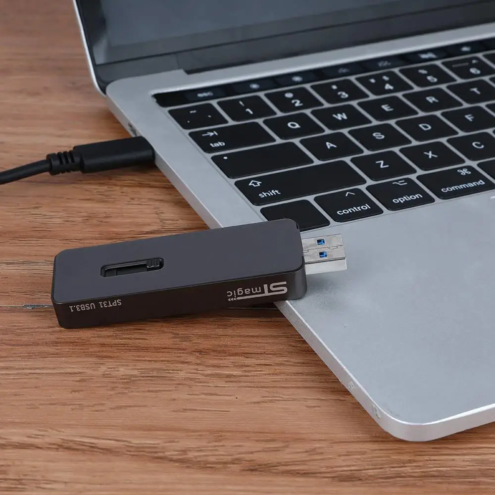 STmagic SPT31 1 ТБ 256GB Мини Портативный M.2 SSD USB3.1 внешний твердотельный накопитель