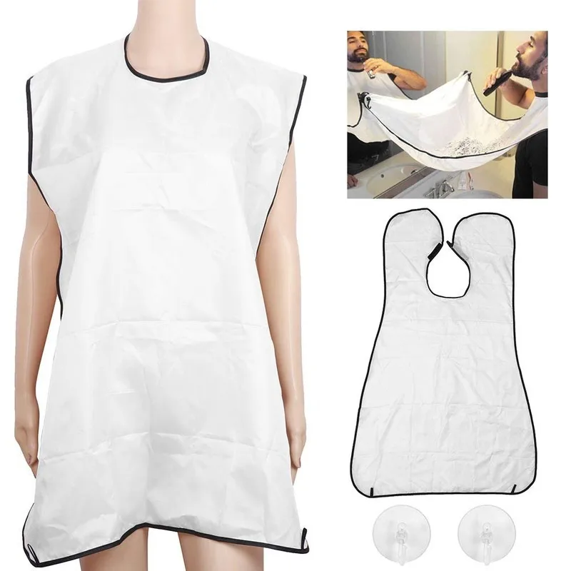 

4-piece men's beard shaping tool set comb and scissors beard apron beard shaper template style comb safe beard care tool