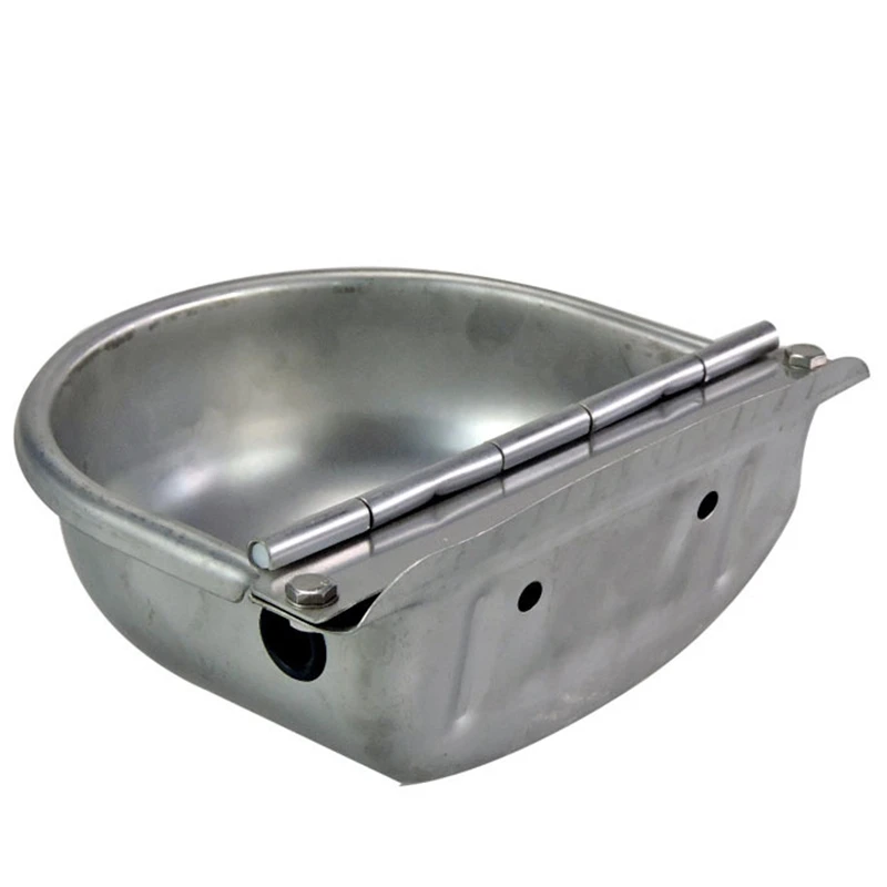 4L 304 миска из нержавеющей стали для воды корыта козы овцы поросенка поплавок чаша