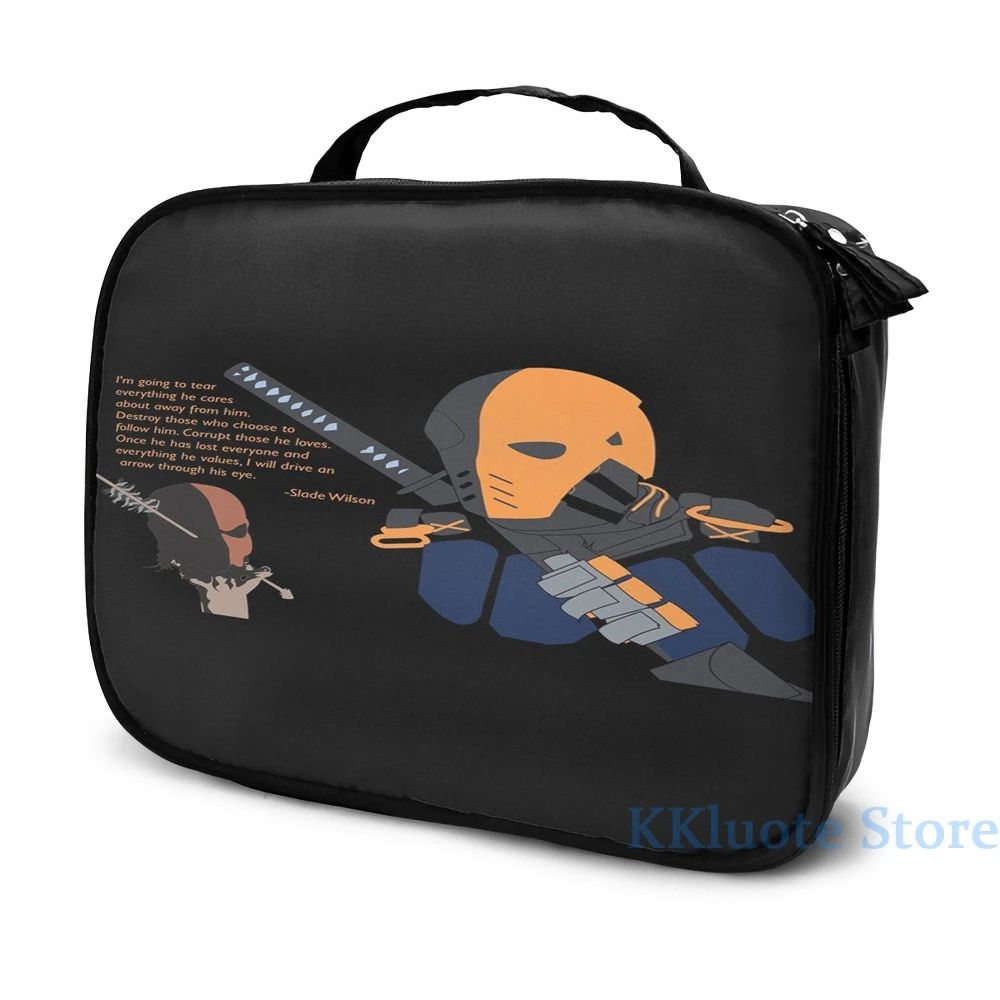 Забавный рюкзак с графическим принтом Deathstroke(3) USB-зарядкой для мужчин школьные