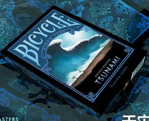 Велосипедные природные катастрофы игральные карты обычный велосипед колода