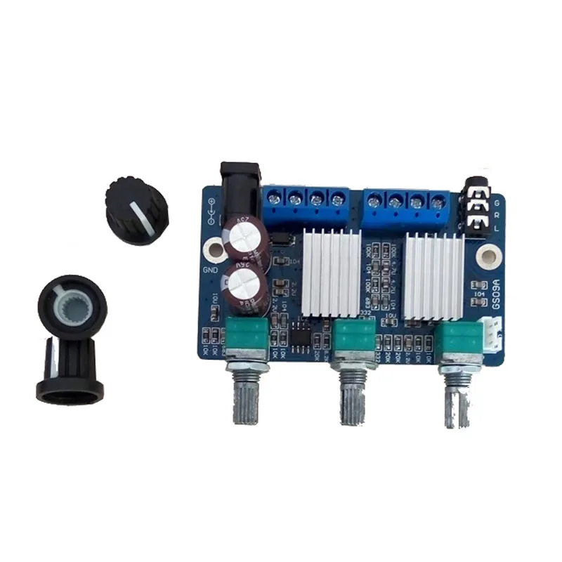Dc12V 2.1 Channel Subwoofer Audio Amplifier Board 12Wx2+22W Class D Digital Super Tda2030A |