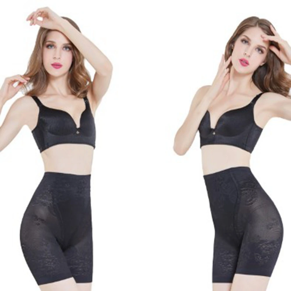 Для женщин Корректирующее белье Безопасность брюки Высокая Талия животик