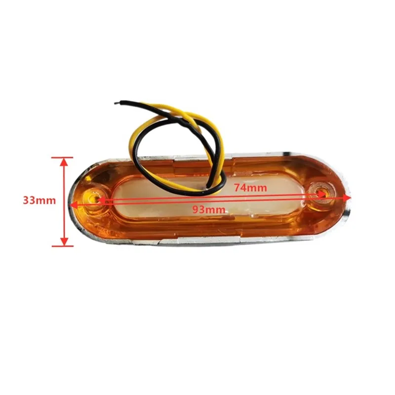 10 шт. 10-30 в автомобильная лампа заднего хода Предупреждение ющая автомобильный