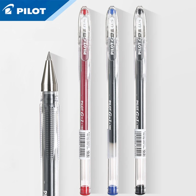 

12 Pieces PILOT BL-G1-5T Gel Pen Student Office Pen Go Strain Shili Pen 0.5 mm Signing Pen