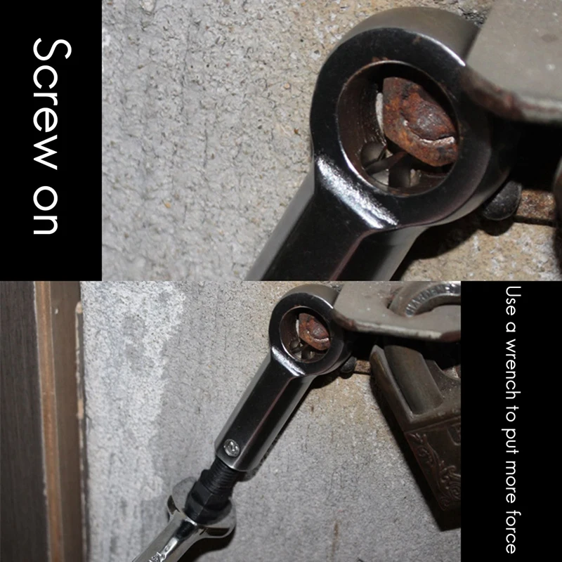 

4Pc Rusty Nut Breaker 9-27mm Damaged Bolt and Nut Splitting Breaker Sliding Nut Separator