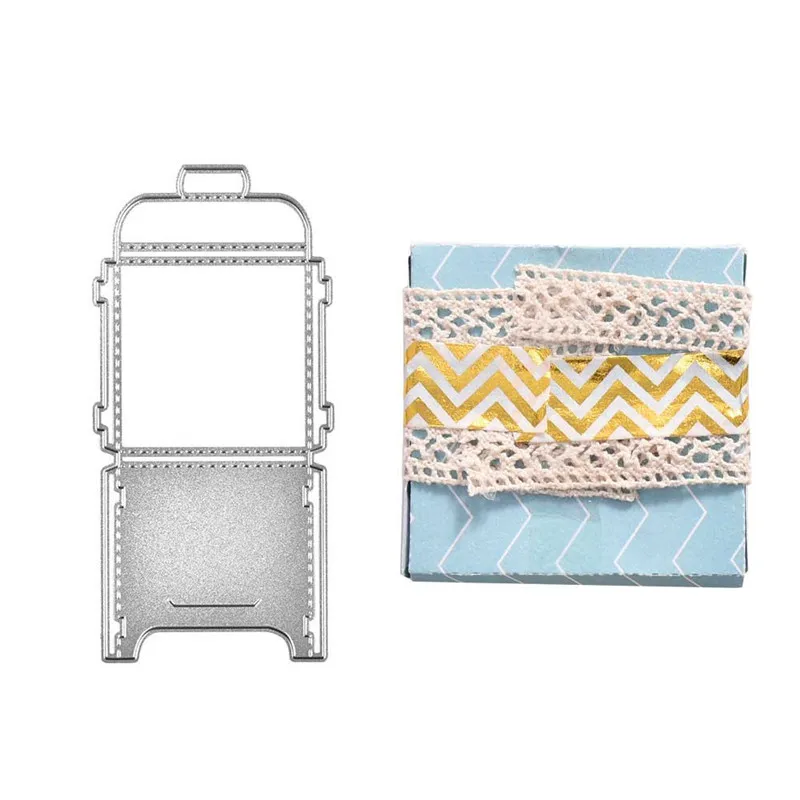 GJCrafts конверт металлические Вырубные формы рождественские трафареты для DIY