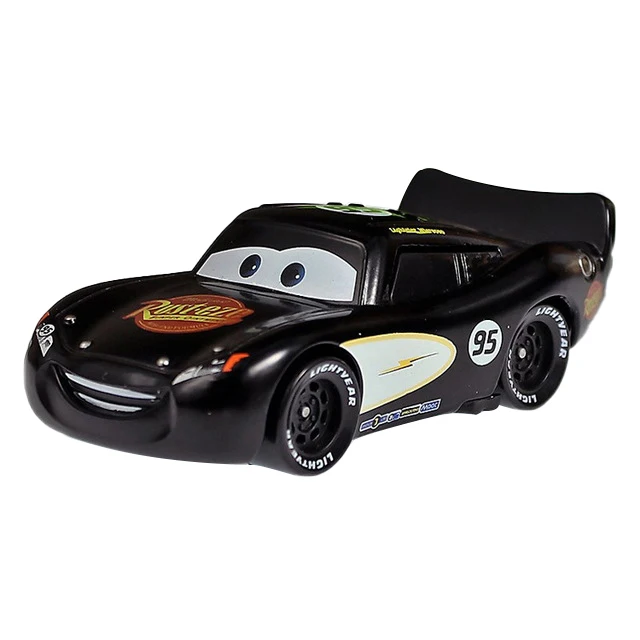 Disney Pixar Тачки 2 3 игрушки Молния Маккуин Джексон шторм Mack Uncle Truck 1:55 литой модельный автомобиль для детей рождественские подарки - Цвет: Black McQueen
