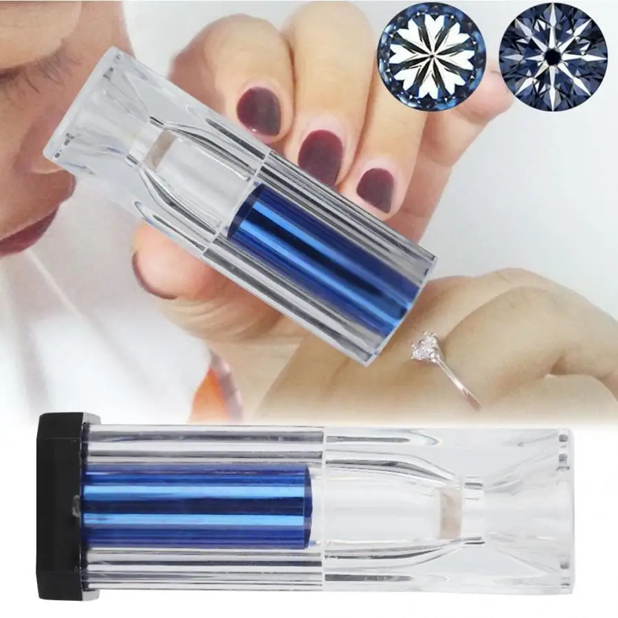 5X портативная лупа для ювелирных изделий алмазное увеличительное стекло осмотра