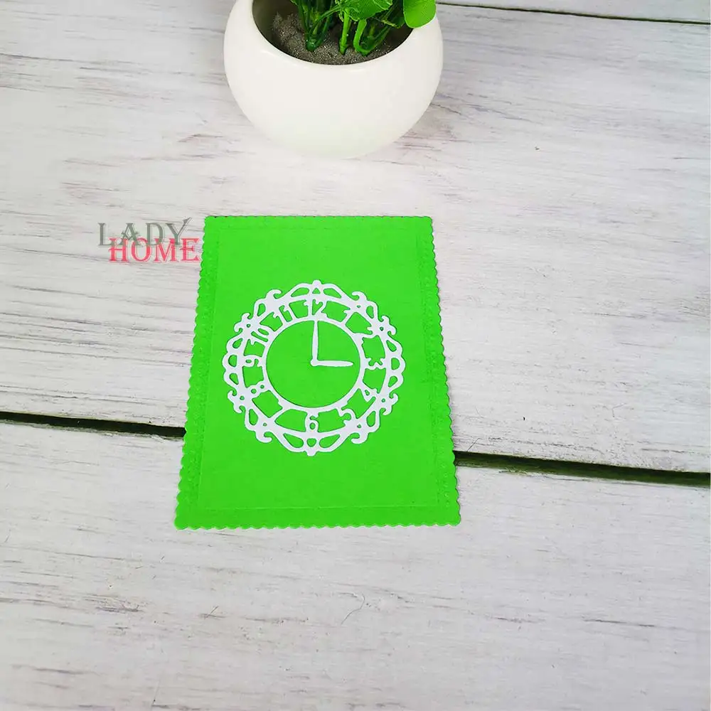 Табельные часы ремесло набор вырубных штампов &quotпрессформа пунша трафарет для