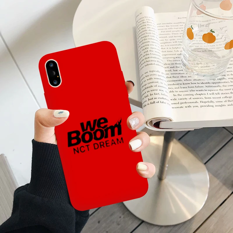Силиконовый чехол Jamular NCT DREAM We Boom Fireflies для iPhone X XS 7 8Plus 6S 8 6 Plus Max | Мобильные