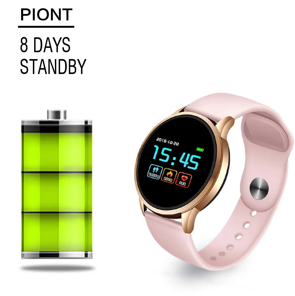 

LIGE New smart wach women men waterproof sport smartwatch Heart rate monitor blood pressure function Pedometer Fitness tracker