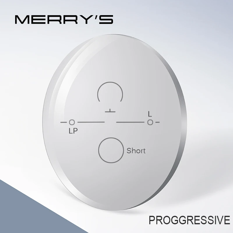 Прогрессивные Мультифокальные линзы MERRY'S 1 56 61 67 для близорукости