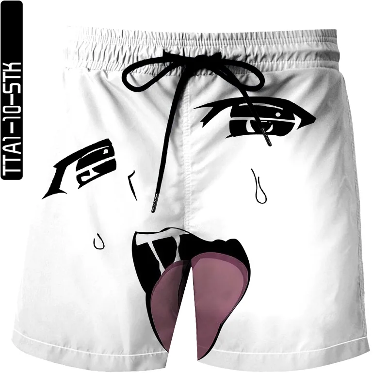 

2021 new summer 3D digital printing shorts high-quality beach pants personality elements popular new trends hip-hop style printi