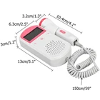 Монитор сердечного ритма для беременных и младенцев, 2,53,0 МГц