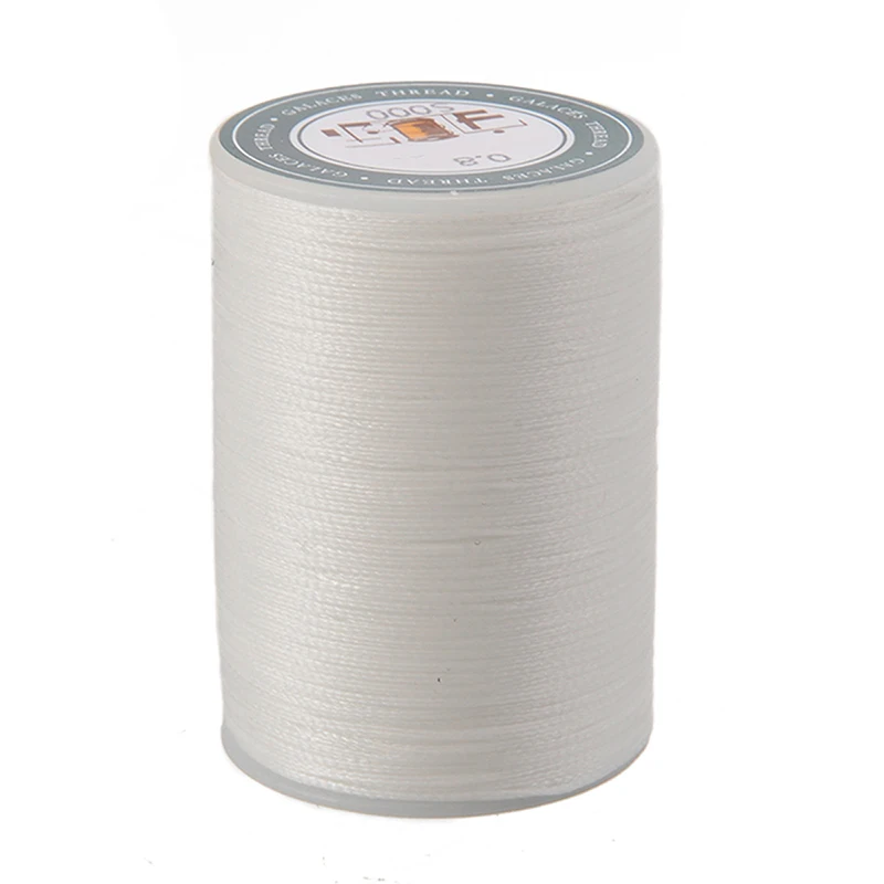 Вощеная нить из полиэстера и микрофибры 0 8 мм вощеная веревка шнур для шитья кожи