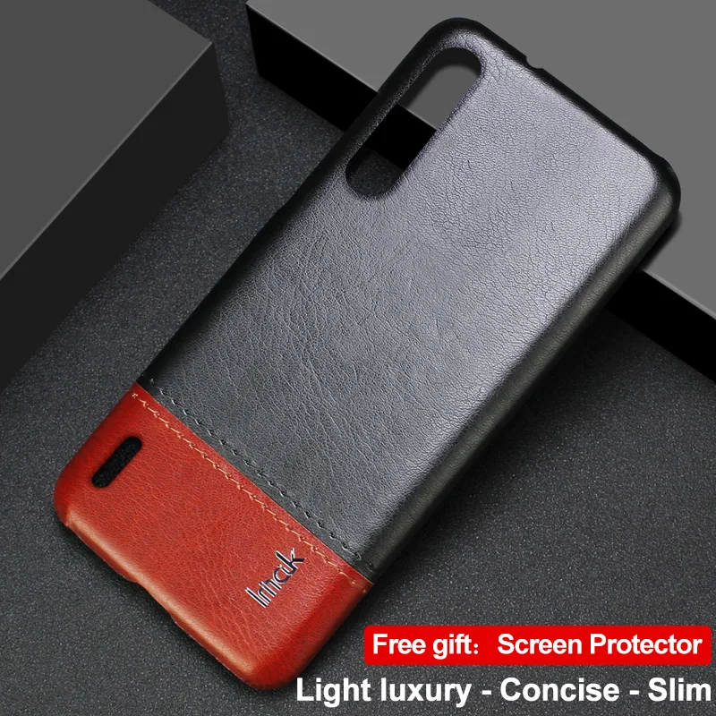 Роскошные Чехлы Imak Ruiyi для Xiaomi MI 9 Lite A3 MIA3 CC9e CC9 тонкий чехол задняя крышка телефона