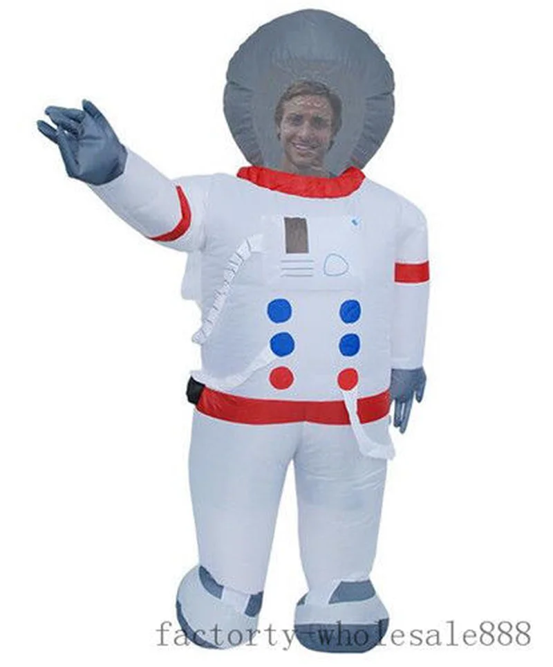 Новый надувной костюм космонавта маскарадный вечерние платья для игр одежда