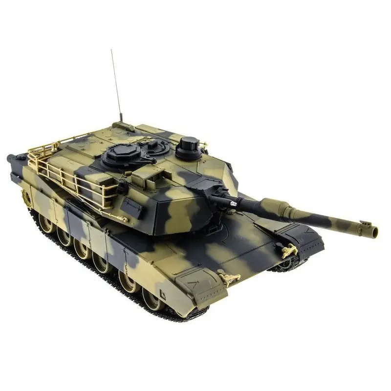 Радиоуправляемые танки/танк Heng Long 1/24 Battle M1A1 ABRAMS стреляет шариками RTR | Игрушки и