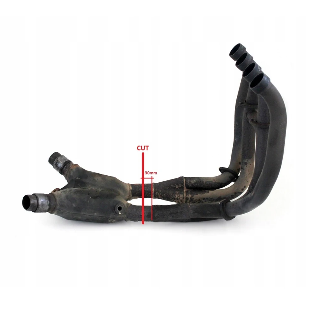 Сменная выхлопная труба из нержавеющей стали для мотоцикла GSX 1300 R HAYABUSA 2008-2018 2017 2016