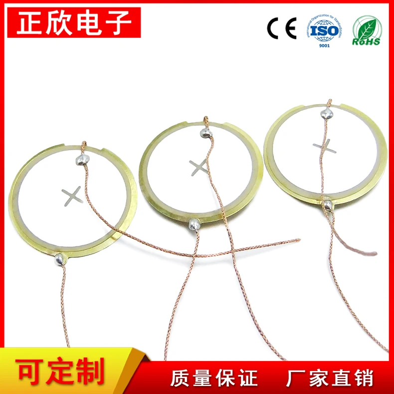 Поставка двухстороннего пьезоэлектрического керамического листа 21 5/27 25 мм лист