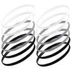 Повязка на голову спортивная толстая нескользящая, 12 шт., для женщин и мужчин