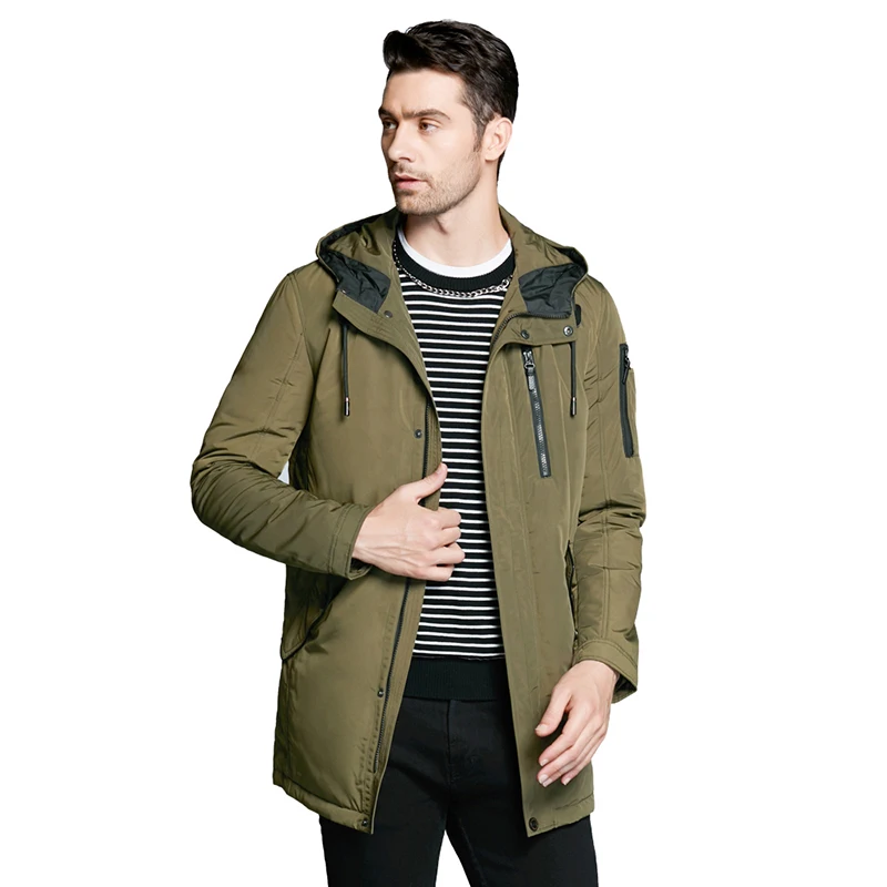 Короткая куртка ICEbear MWC18228D|Мужские парки| |