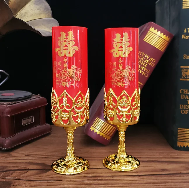 Электронная свеча в китайском стиле с имитацией китайской утки экологически