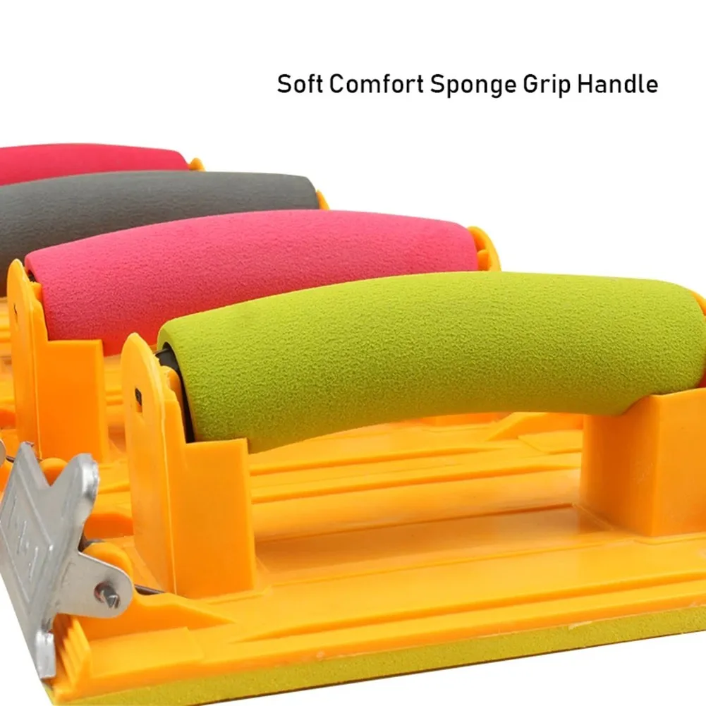 

Sandpaper Holder Tool Hand Sander With Soft Handle For Wood And Drywall Sanding Sandpaper Holders Comfortable Sponge Hand Grip