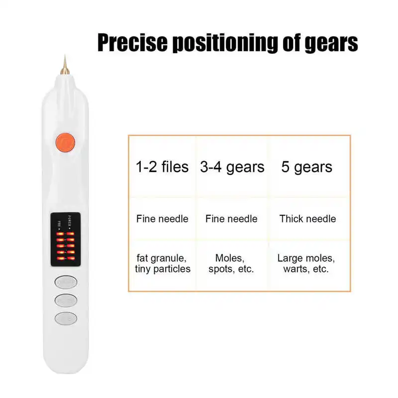

LED Face Skin Dark Spot Remover Tattoo Mole Removal Machine Laser Plasma Pen Facial Freckle Tag Wart Removal Beauty Skin Care