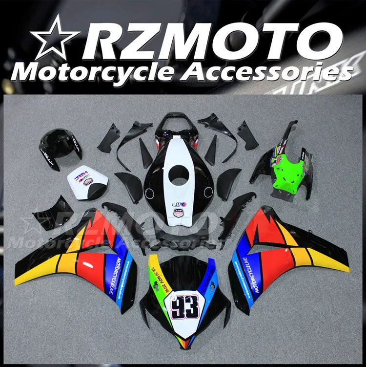 

Новинка, обтекатели для мотоцикла, подходят для HONDA CBR1000RR 2008 2009 2010 08 09 10 11, кузов с номером 93
