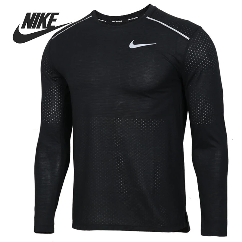 Оригинальное новое поступление NIKE AS M NK BRTHE RISE 365 LS мужские футболки с длинным