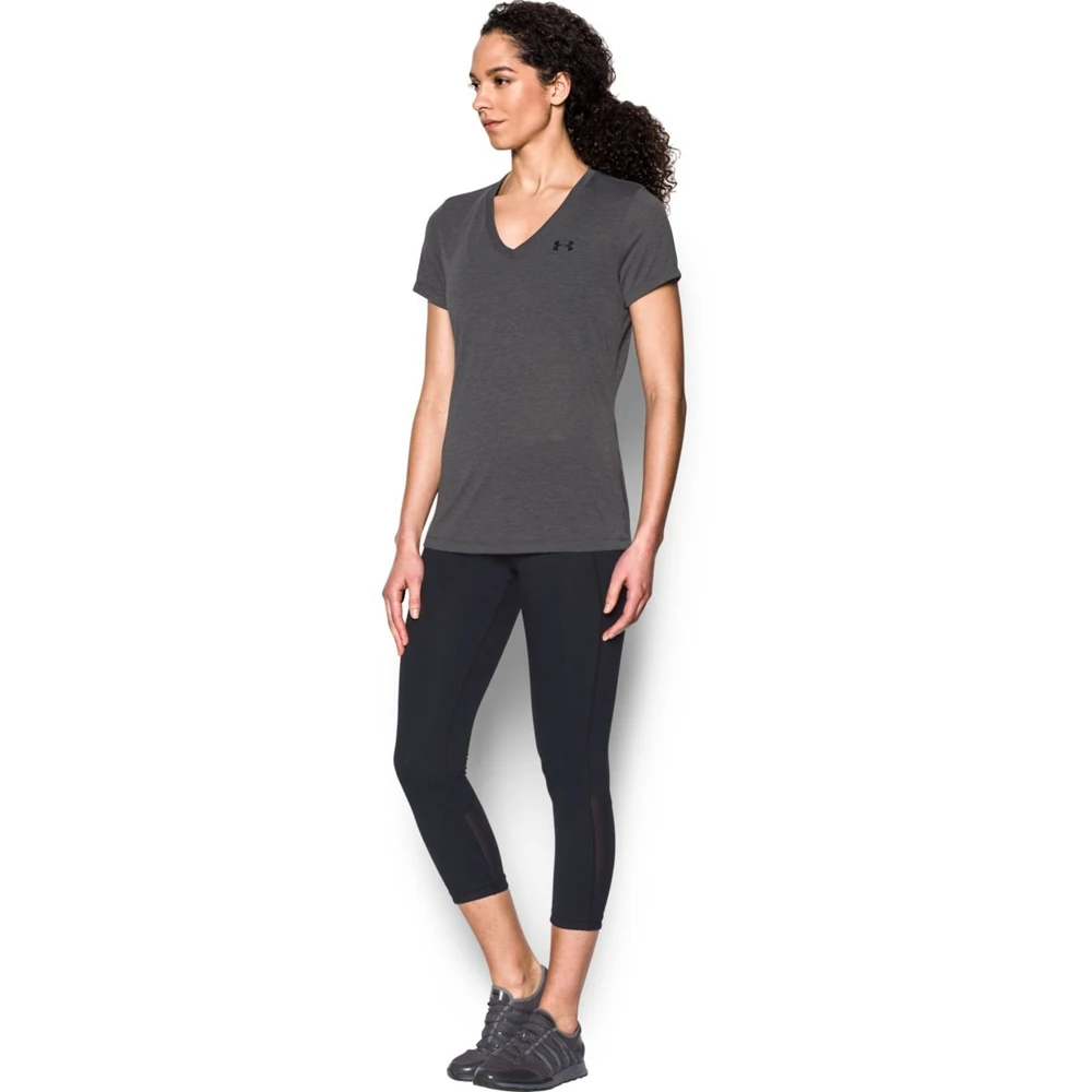 Футболка Under Armour Threadborne Train V-Neck SS 1290179-090 | Спорт и развлечения