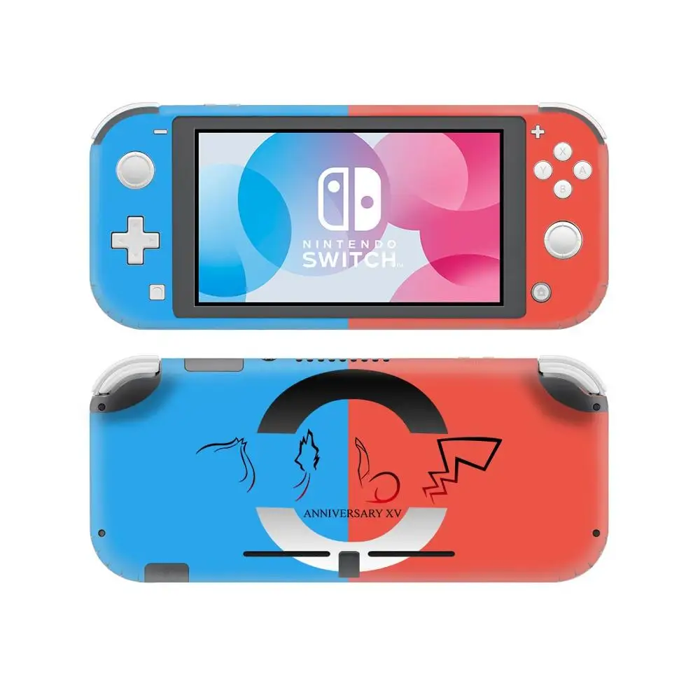 YSNSL0395 Pokemons Скины Виниловые наклейки для Nintendo Switch Lite консольный контроллер Защитная Наклейка настенный переключатель мини игровые аксессуары - Цвет: YSNSL0395