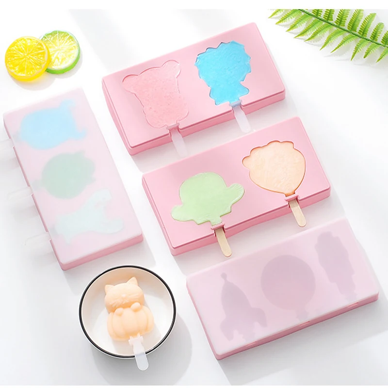 1 шт. силиконовая форма для мороженого с крышкой | Дом и сад