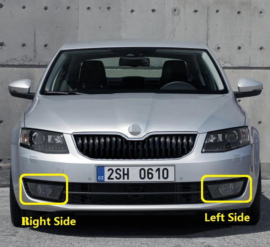 Для Skoda Octavia A7 седан Combi 2013 2014 2015 2017 2016 автомобиль-Стайлинг противотуманная фара +
