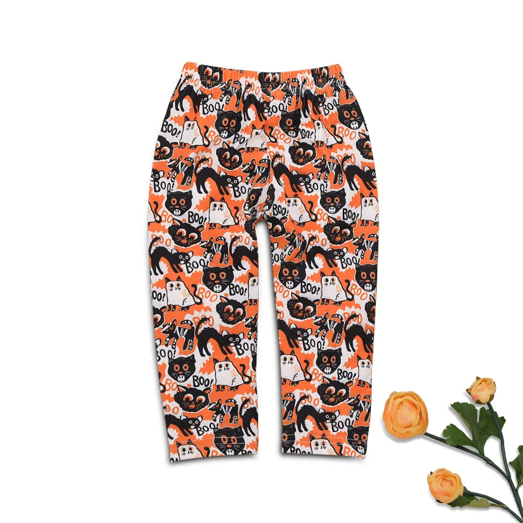 Детская одежда для малышей маленьких девочек с тыквой футболка длинным рукавом