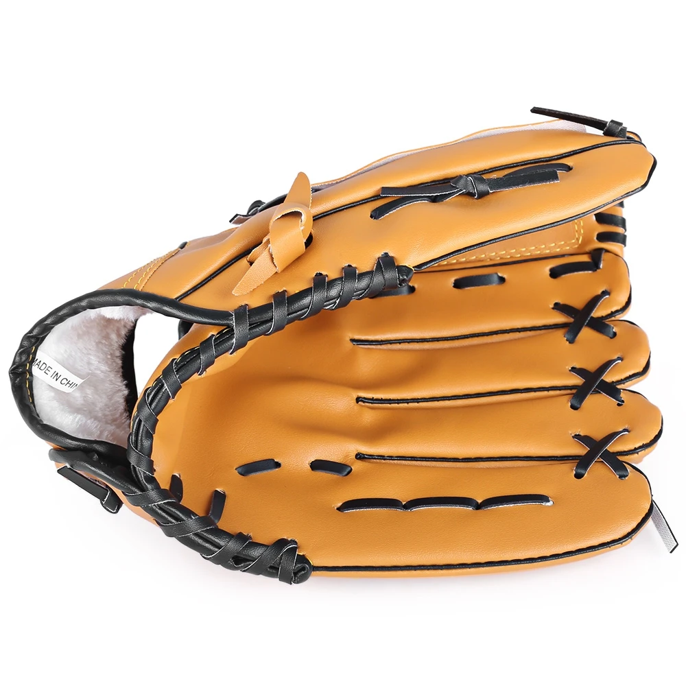 

FDBRO коричневая бейсбольная перчатка, для занятий спортом на открытом воздухе, Размер 10,5/11,5/12,5, для мужчин и женщин