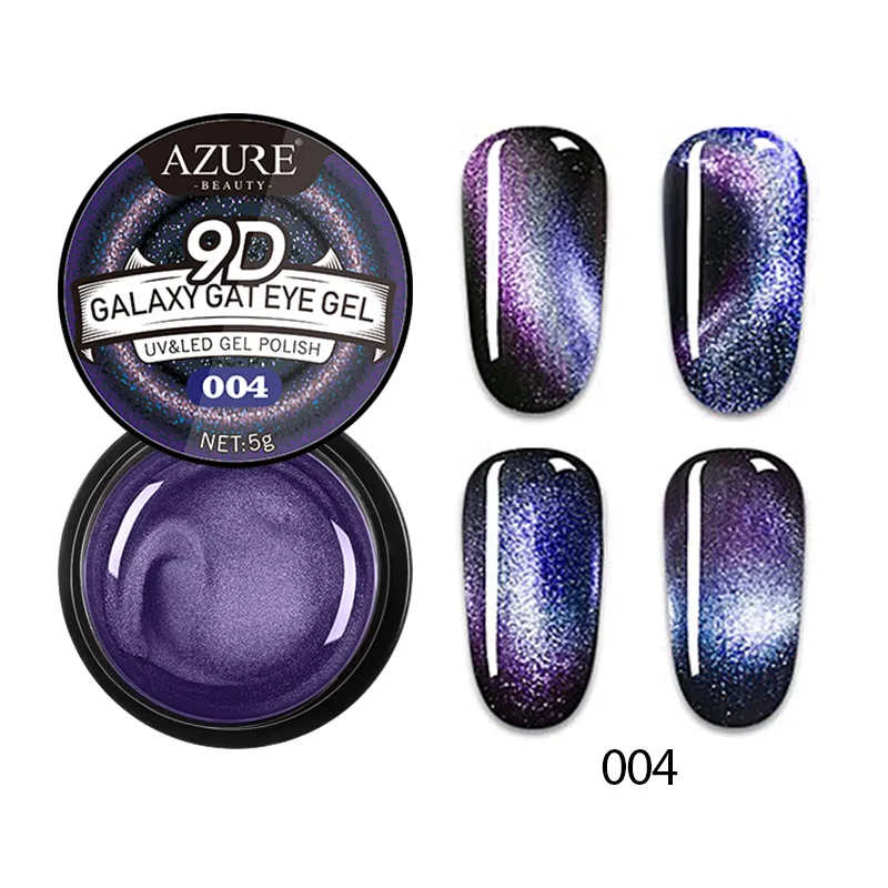 AZURE BEAUTY 23 шт./лот магнитный Galaxy Led Гель лак кошачьи глаза для ногтей светодиодные