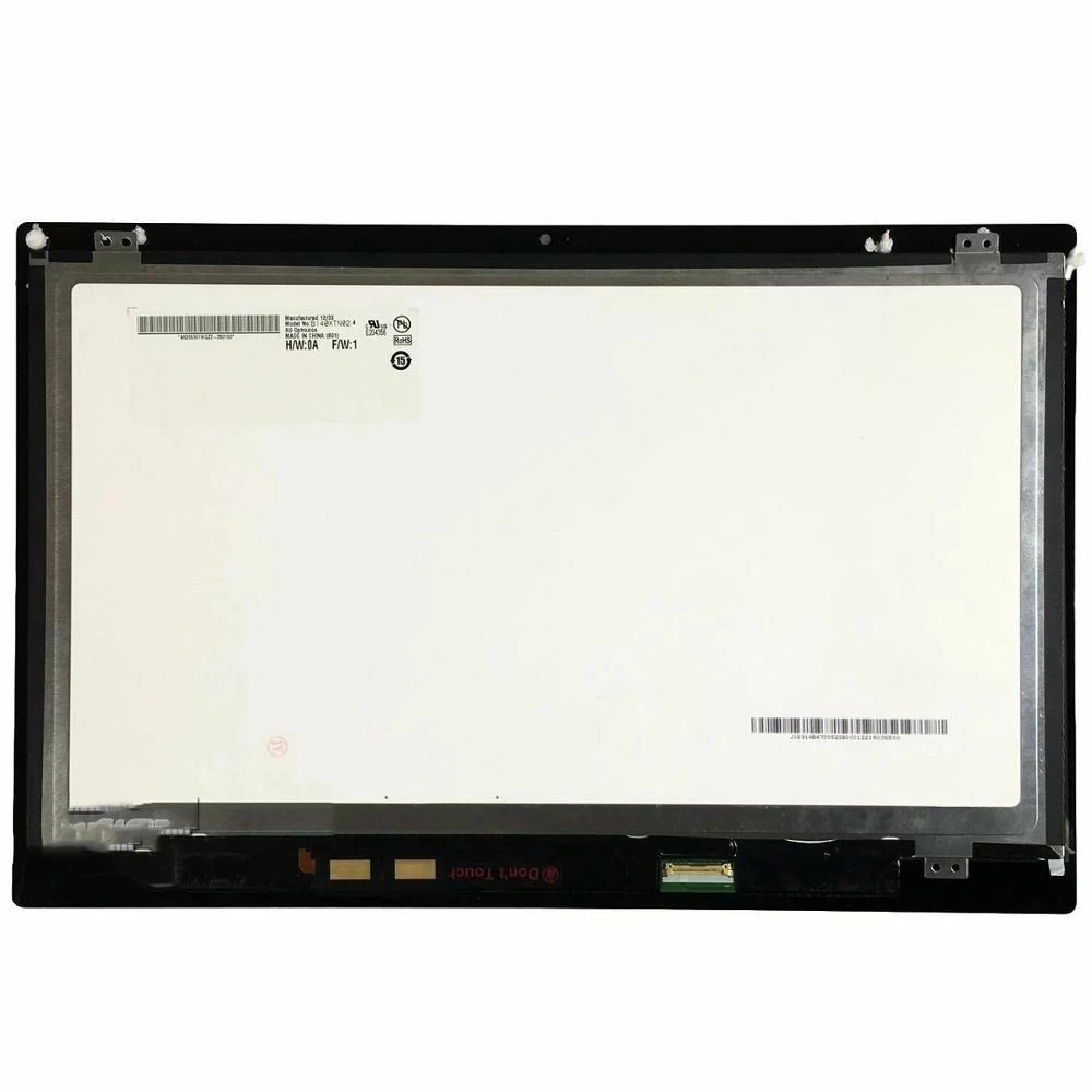 14-дюймовый ЖК-дисплей кодирующий преобразователь сенсорного экрана в сборе HD