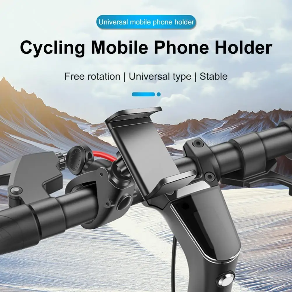 

Phone Mount Steady Anti-shake Universal Ball Bicycle Handlebar Cell Phone Navigation Support for Motor Cycle