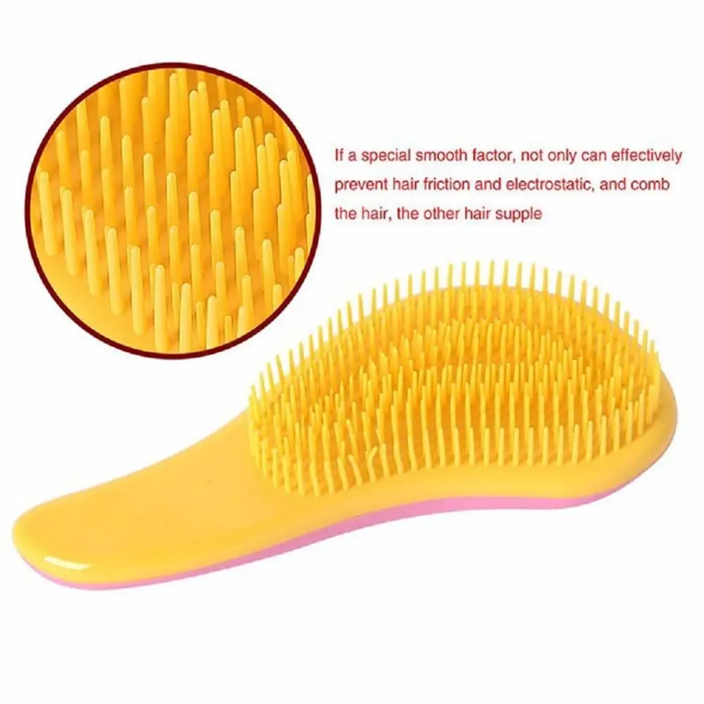 Magic Handle Tangle Detangling Comb Shower Hair Brush Detangler Salon Styling Cute Useful Tool Professional | Красота и здоровье