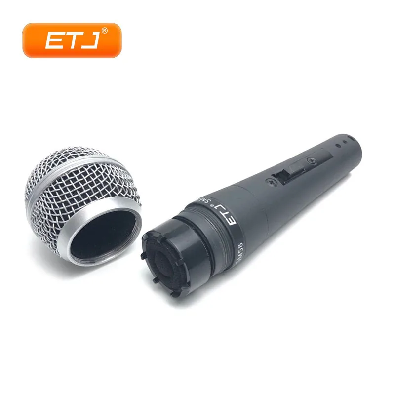 Профессиональный проводной микрофон Beta58A Beta87A SM58S суперкардиоидные микрофоны