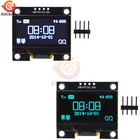 OLED-модуль 128x64, 1,3 дюйма, 4 шт., диагональ экрана 1,3 дюйма, 4-контактный OLED-модуль GND VCC SCL SDA для интерфейса Arduino IIC I2C