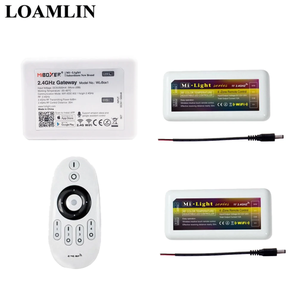 Светодиодный светильник Mi CCT с дистанционным управлением 2 4 ГГц Wi Fi Ibox2 CW/WW