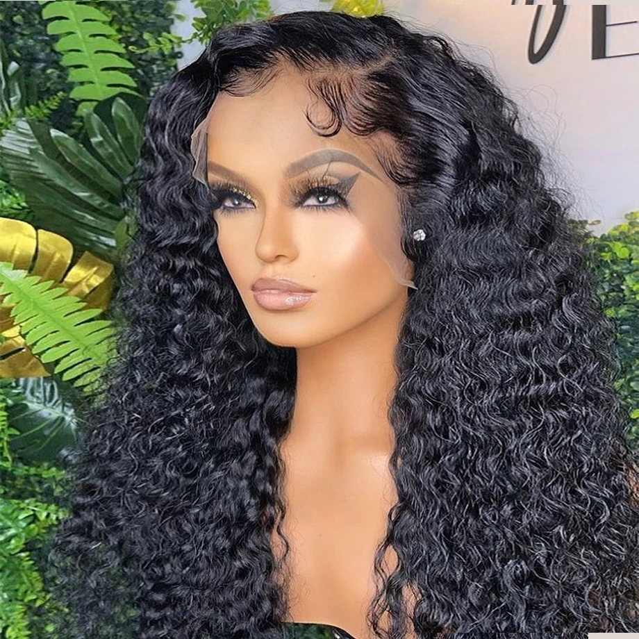 

32 30 Inch Deep Wave Wig Human Hair Wigs For Women Hd Lace Pre Plucked Bleached Knots Wig Wet And Wavy Water Wave Lace Front Wig